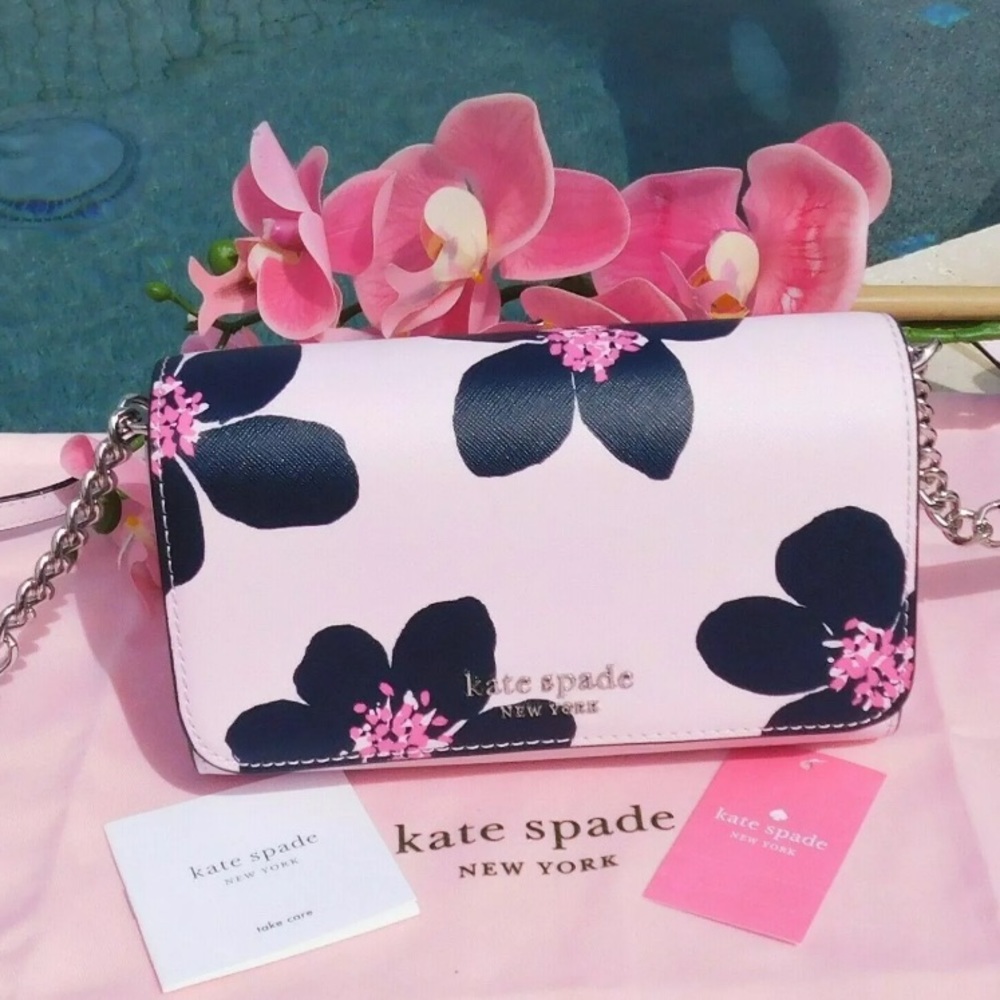 Kate Spade Cameron Grand Flora Smal Flap Clutch